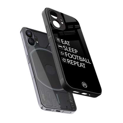 football loop back phone cover | glass case for nothing phone 1