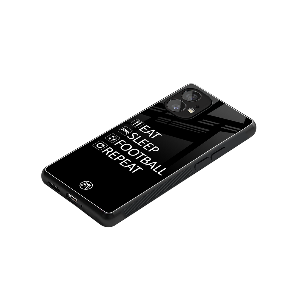 football loop back phone cover | glass case for nothing phone 1