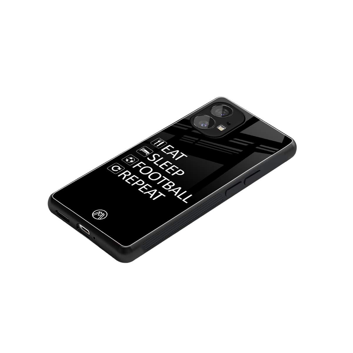football loop back phone cover | glass case for nothing phone 1