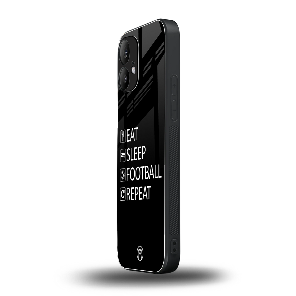 football loop back phone cover | glass case for nothing phone 2