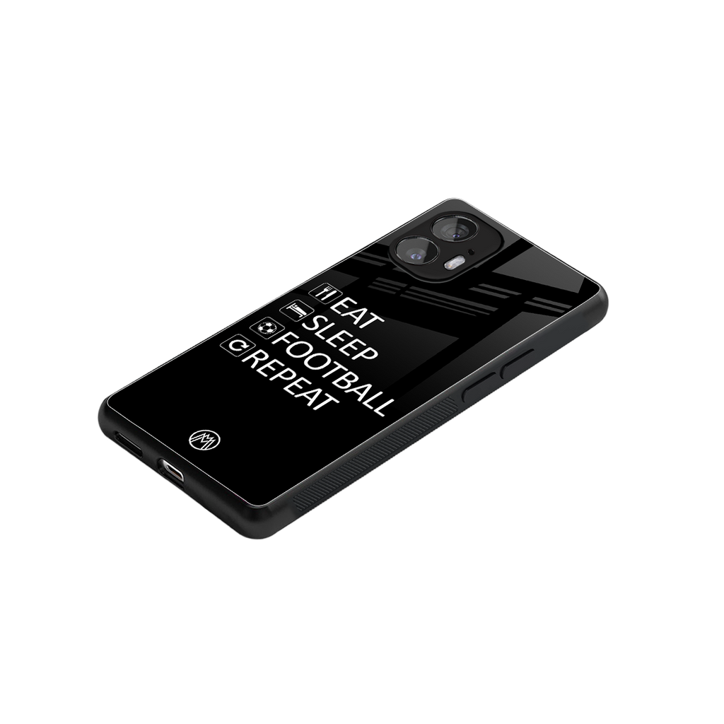 football loop back phone cover | glass case for nothing phone 2