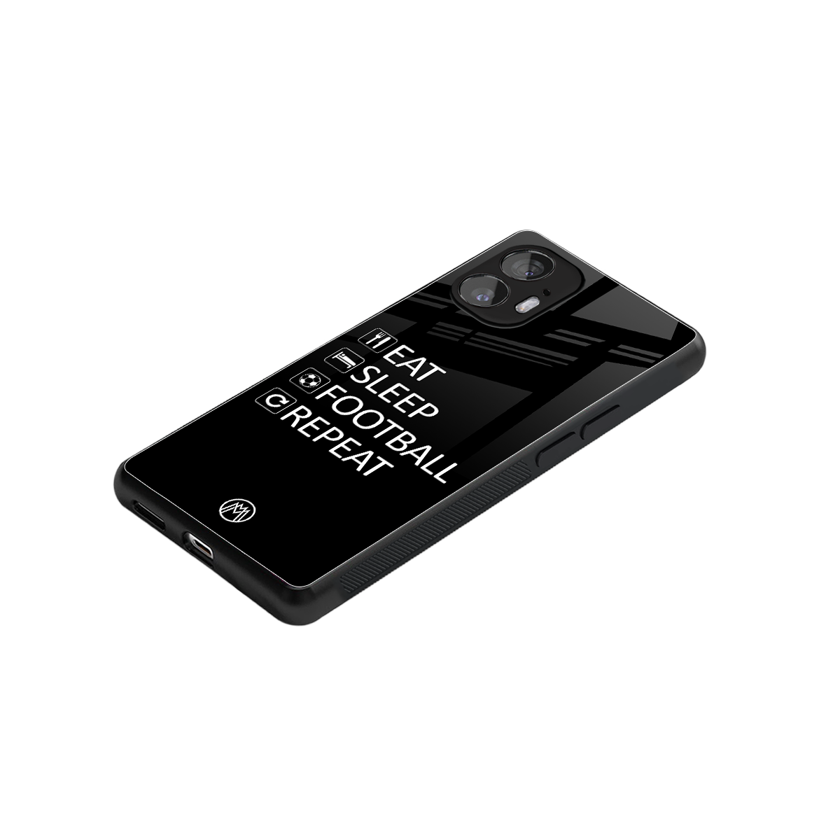 football loop back phone cover | glass case for nothing phone 2
