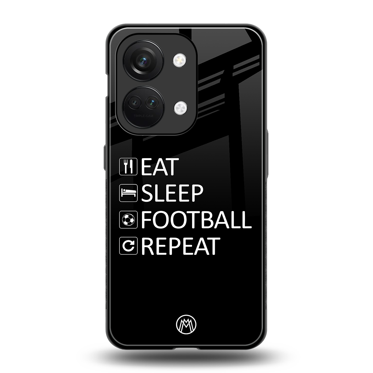 football loop back phone cover | glass case for oneplus nord 3