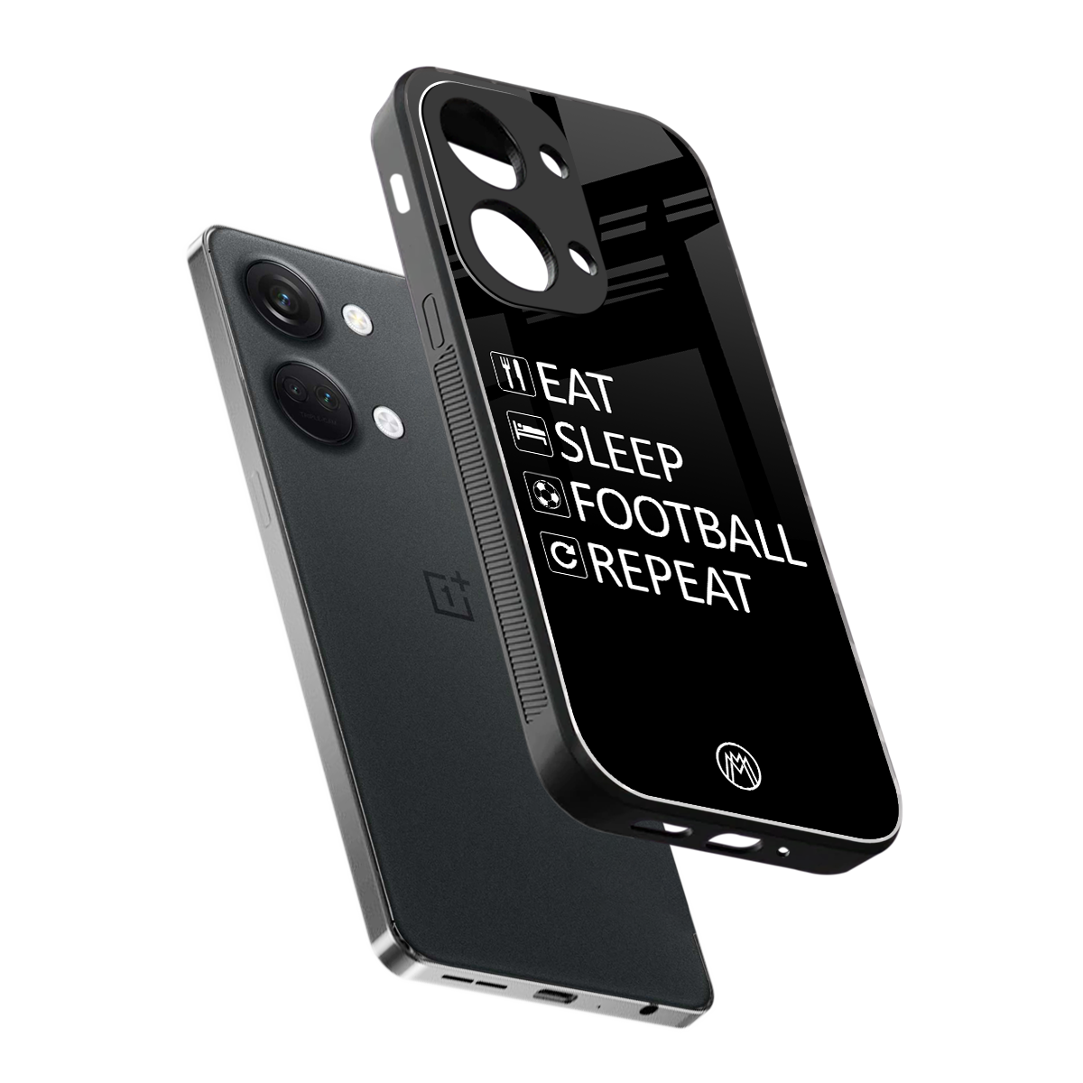 football loop back phone cover | glass case for oneplus nord 3