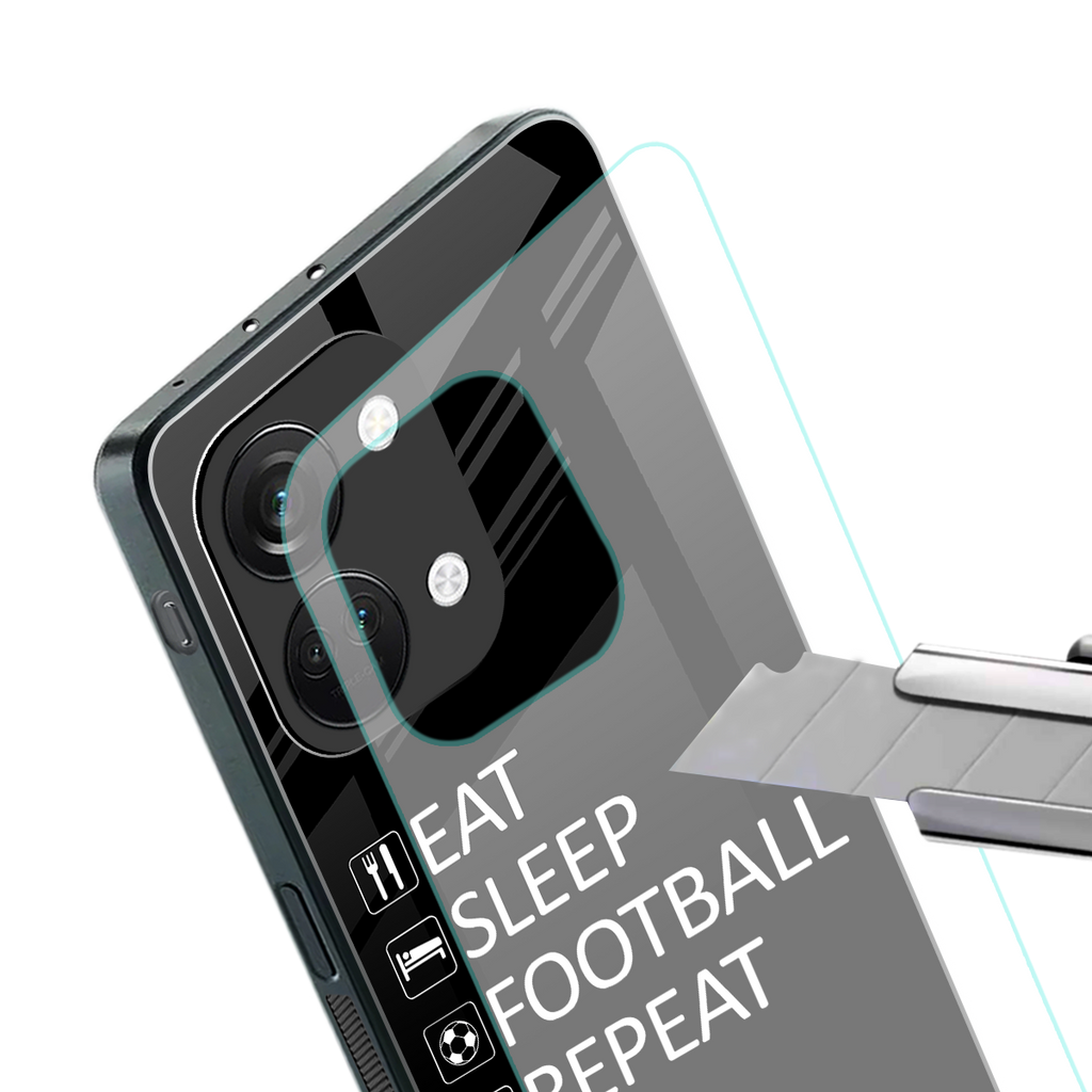 football loop back phone cover | glass case for oneplus nord 3