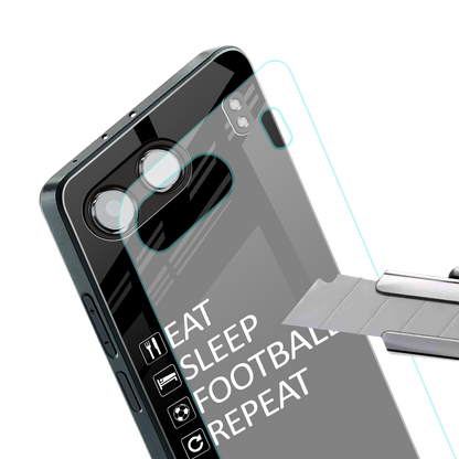 football loop back phone cover | glass case for oneplus nord 4