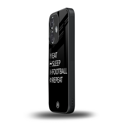 football loop back phone cover | glass case for oneplus nord ce 3