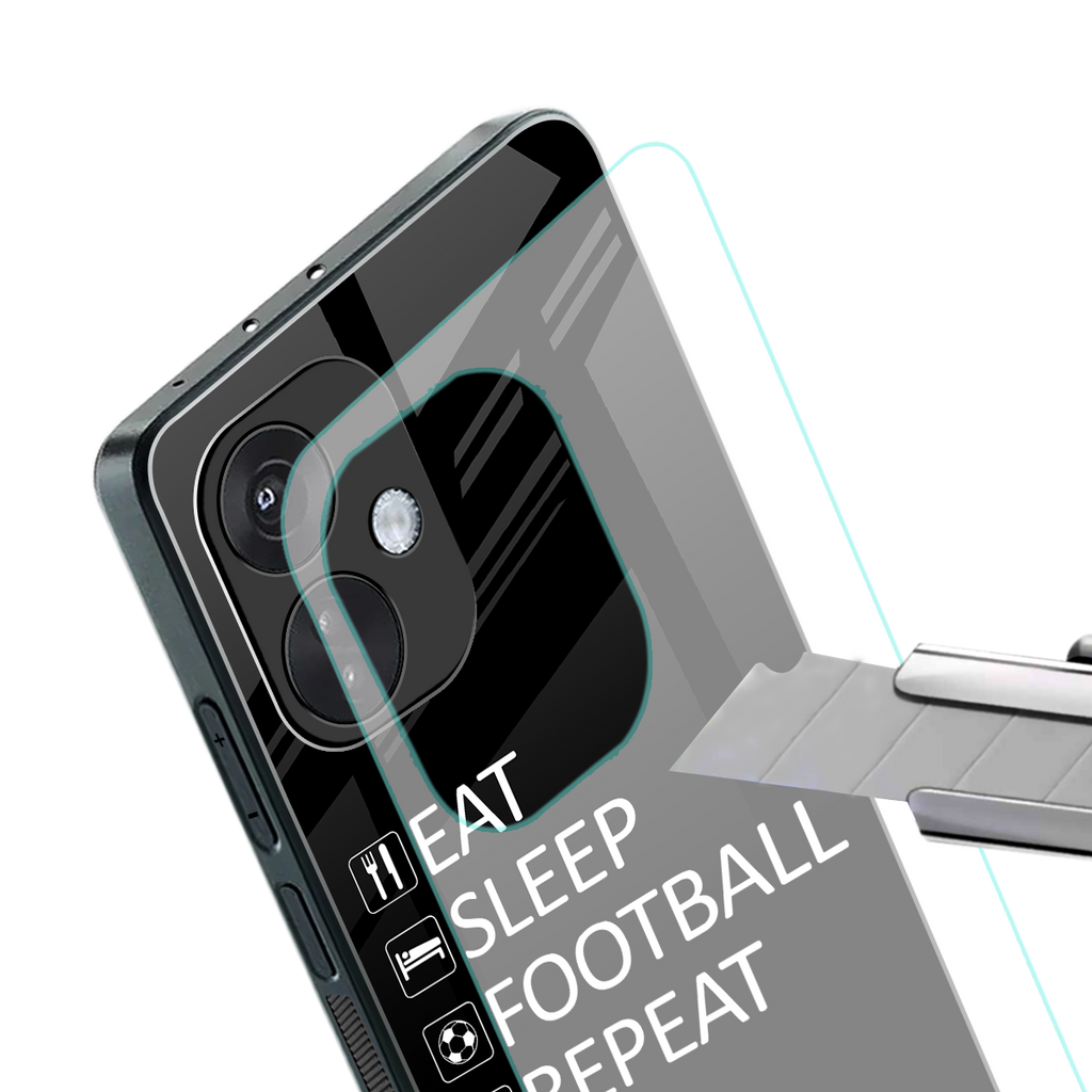 football loop back phone cover | glass case for oneplus nord ce 3