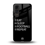 football loop back phone cover | glass case for oneplus nord ce 4 lite