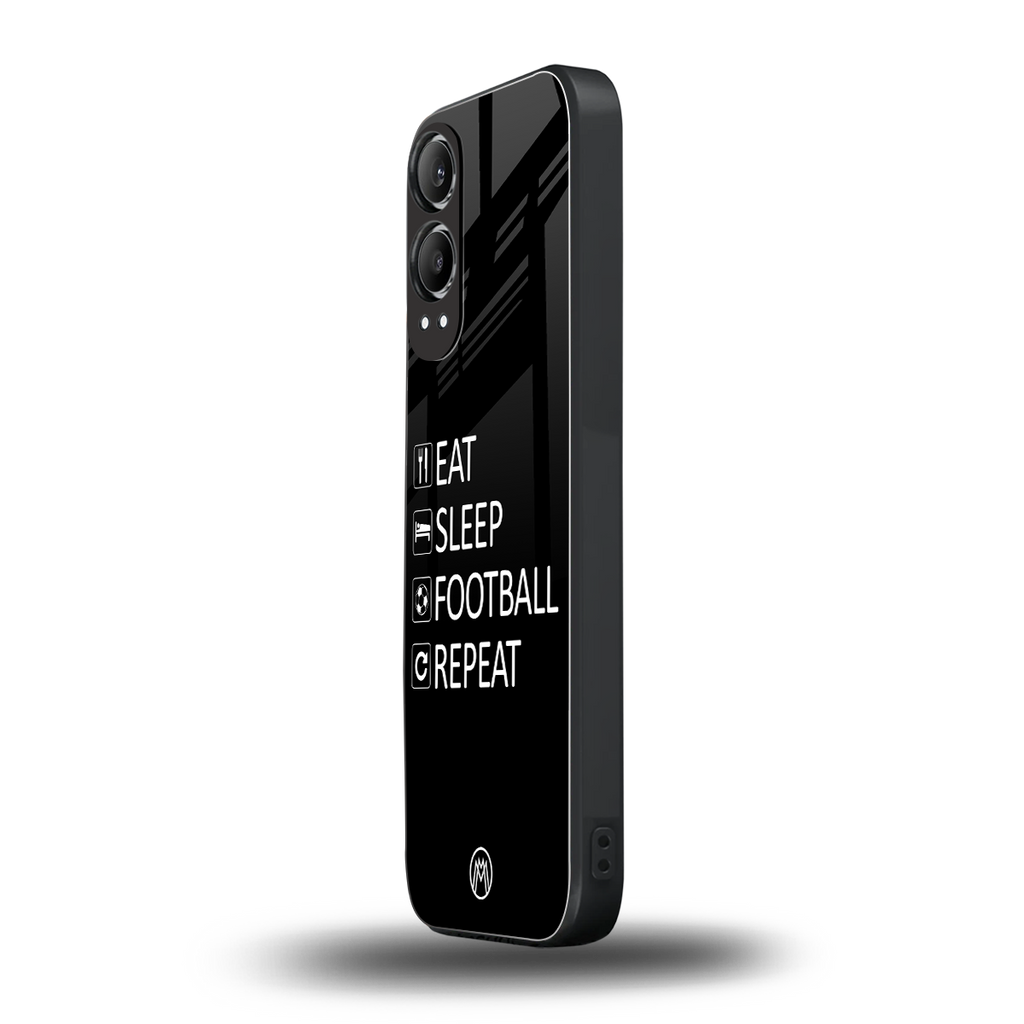 football loop back phone cover | glass case for oneplus nord ce 4 lite