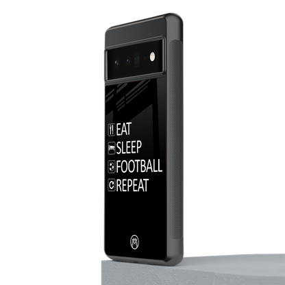 football loop back phone cover | glass case for google pixel 6 pro