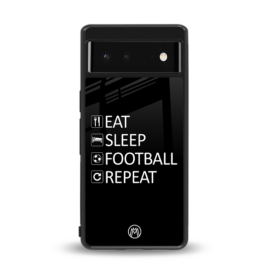 football loop back phone cover | glass case for google pixel 6