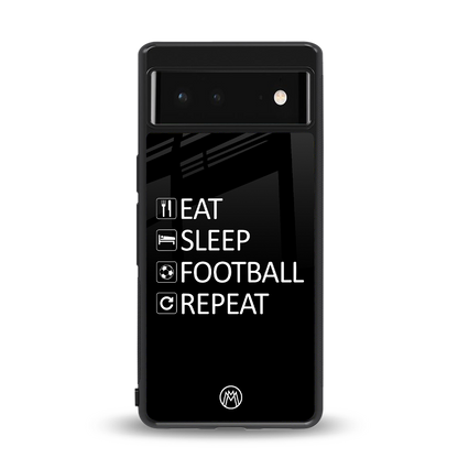 football loop back phone cover | glass case for Google Pixel 6A