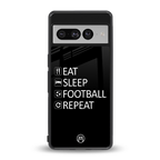 football loop back phone cover | glass case for google pixel 7 pro