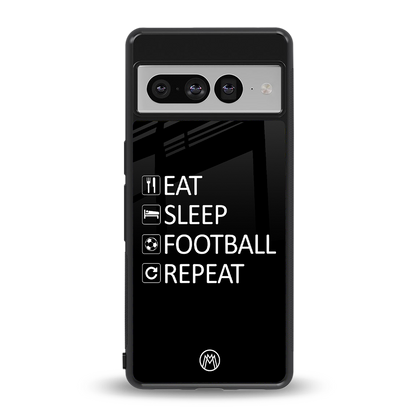 football loop back phone cover | glass case for google pixel 7 pro