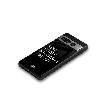 football loop back phone cover | glass case for google pixel 7 pro