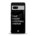 football loop back phone cover | glass case for Google Pixel 7