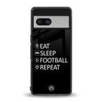 football loop back phone cover | glass case for Google Pixel 7