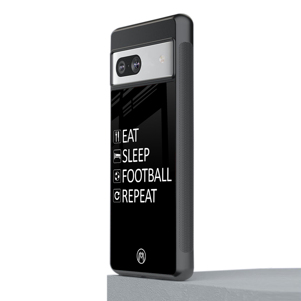 football loop back phone cover | glass case for Google Pixel 7