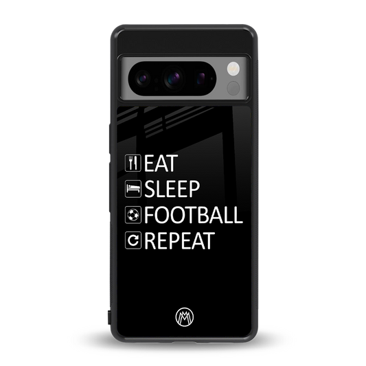 football loop back phone cover | glass case for google pixel 8 pro