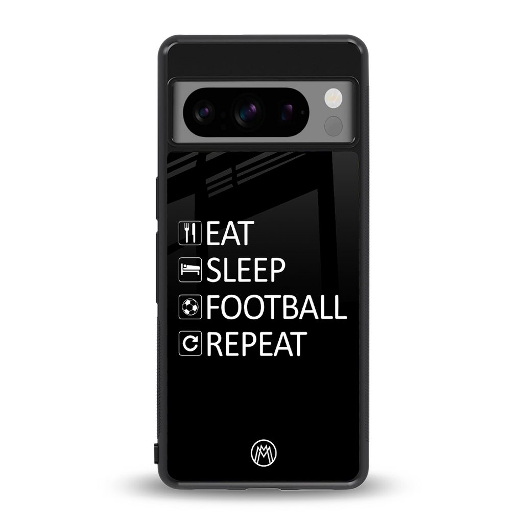 football loop back phone cover | glass case for google pixel 8 pro