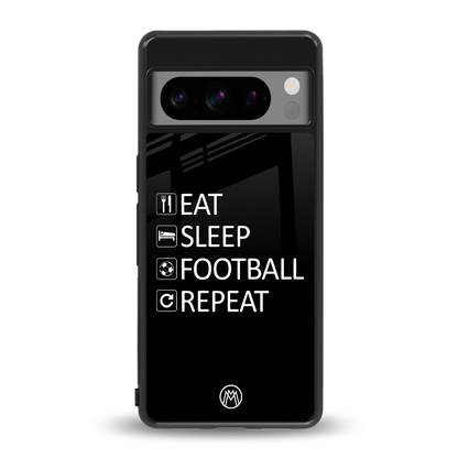 football loop back phone cover | glass case for google pixel 8 pro