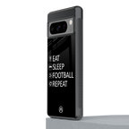 football loop back phone cover | glass case for google pixel 8 pro