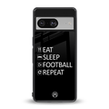 football loop back phone cover | glass case for Google Pixel 8