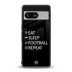 football loop back phone cover | glass case for Google Pixel 8
