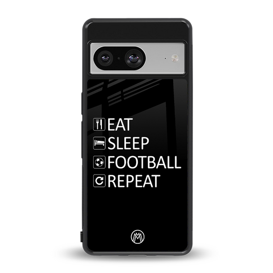 football loop back phone cover | glass case for Google Pixel 8