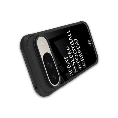 football loop back phone cover | glass case for google pixel 9