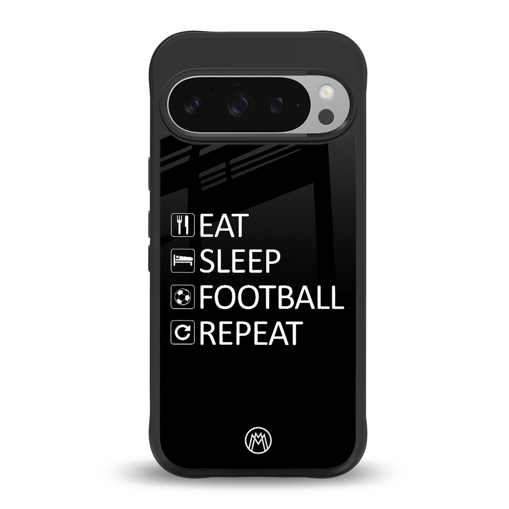 football loop back phone cover | glass case for google pixel 9 pro
