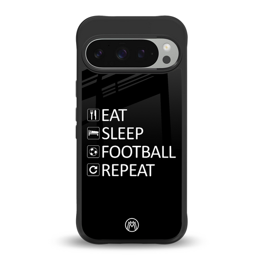 football loop back phone cover | glass case for google pixel 9 pro xl