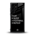 football loop back phone cover | glass case for samsung galaxy s23 ultra