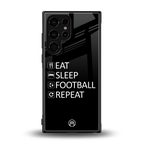 football loop back phone cover | glass case for samsung galaxy s23 ultra