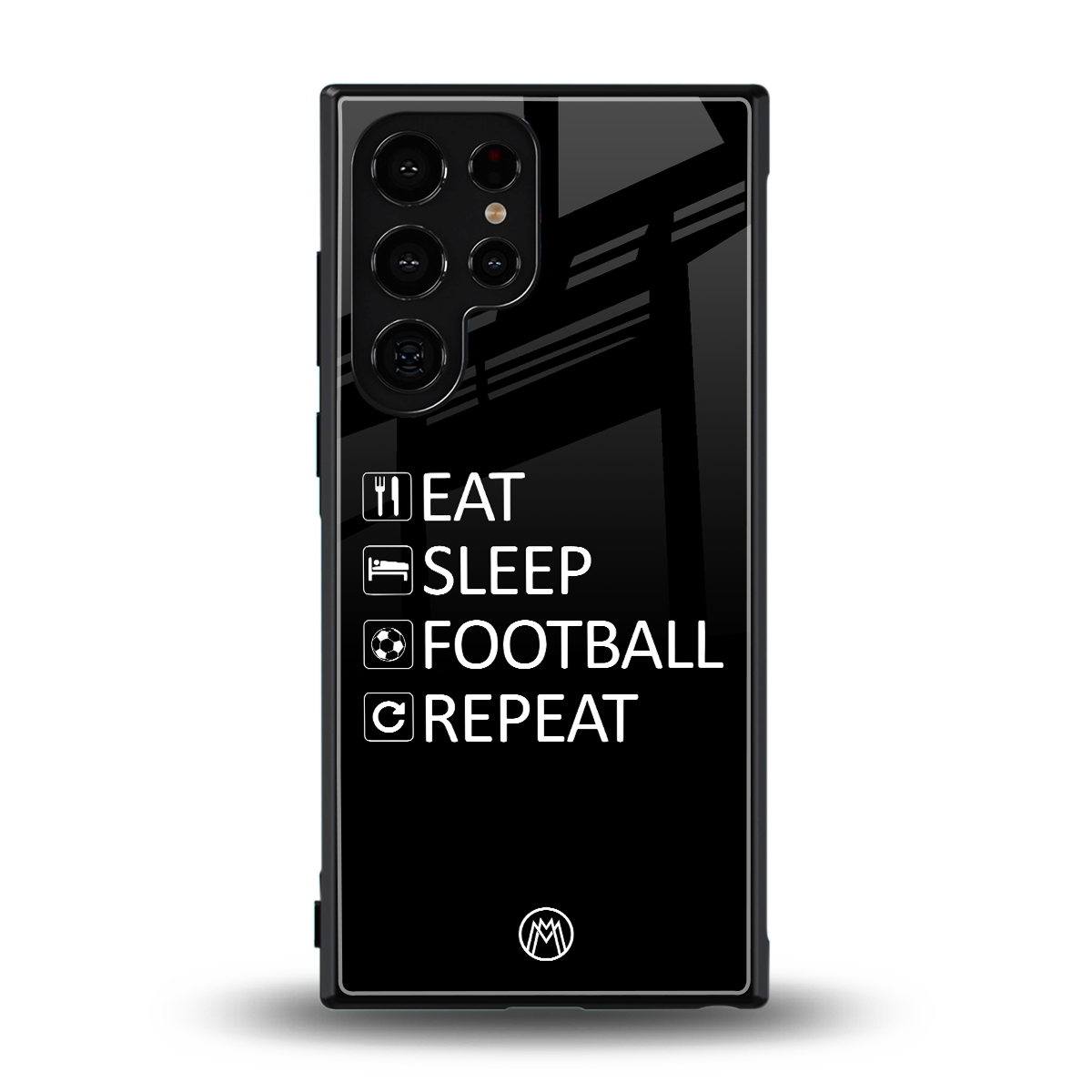 football loop back phone cover | glass case for samsung galaxy s23 ultra