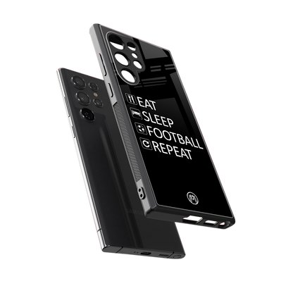 football loop back phone cover | glass case for samsung galaxy s23 ultra