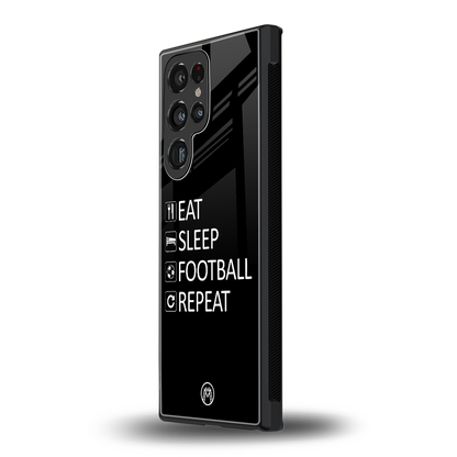 football loop back phone cover | glass case for samsung galaxy s24 ultra