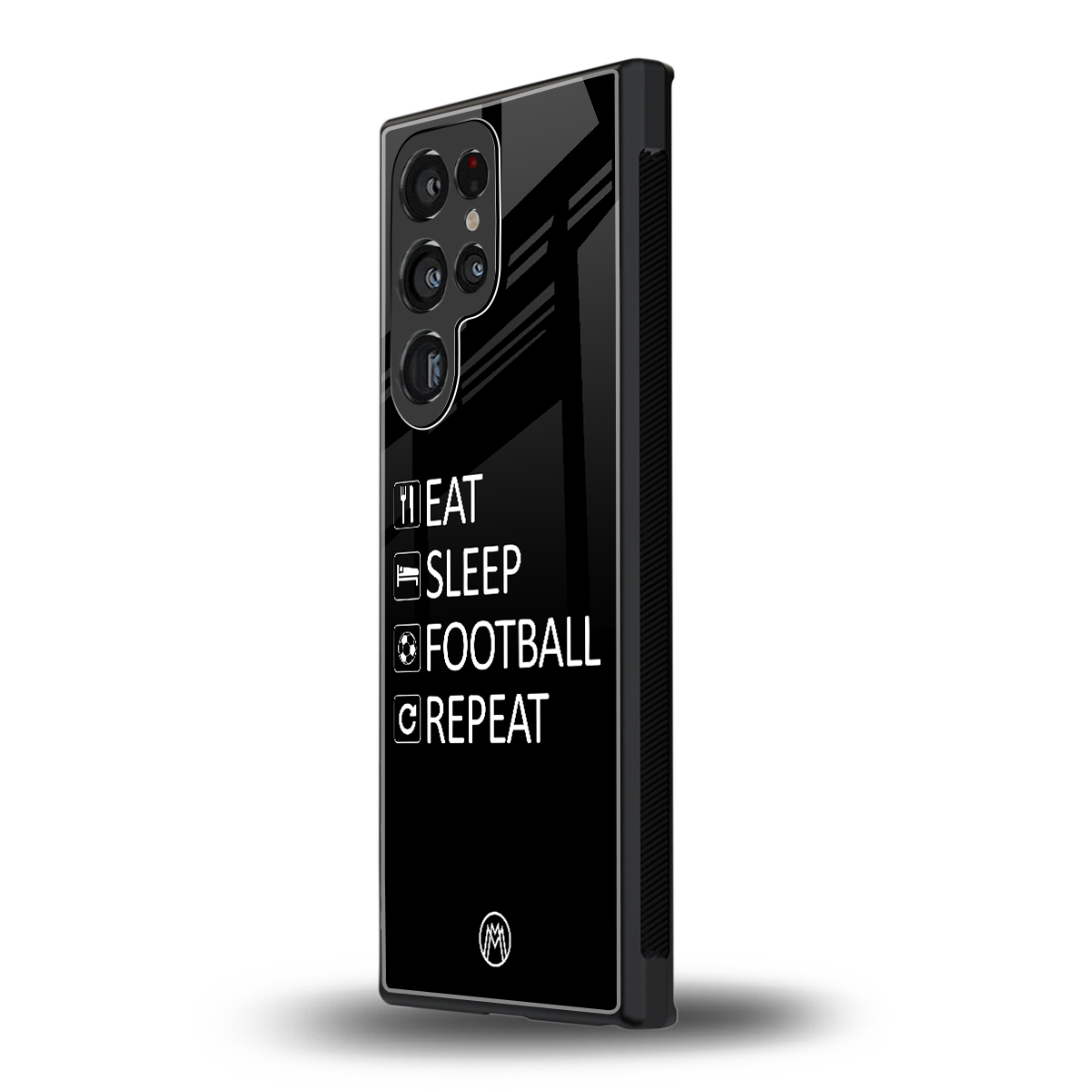 football loop back phone cover | glass case for samsung galaxy s23 ultra