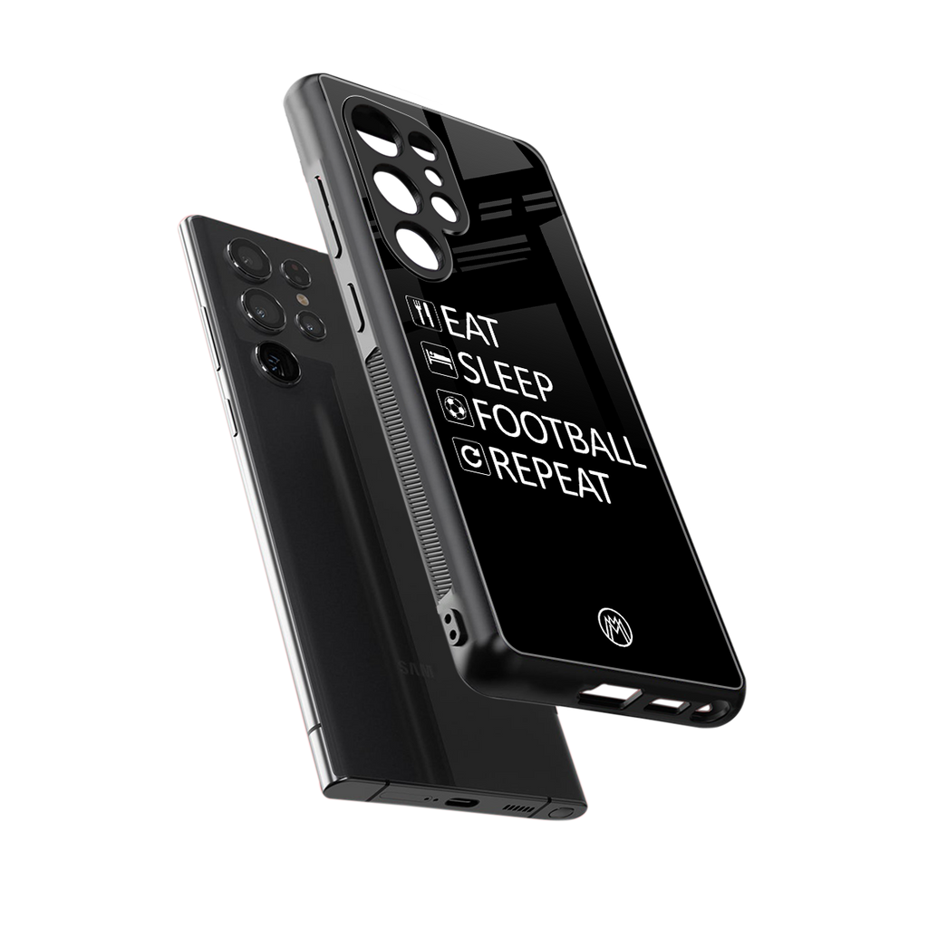 football loop back phone cover | glass case for samsung galaxy s25 ultra