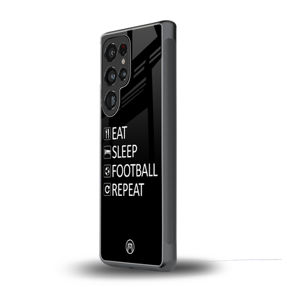 football loop back phone cover | glass case for samsung galaxy s25 ultra