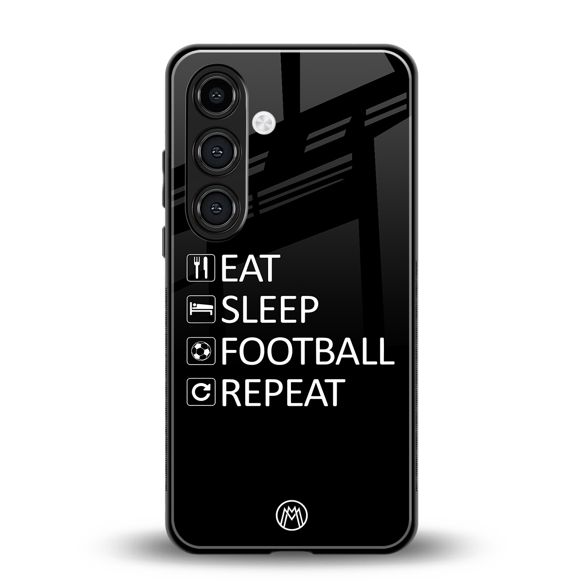 football loop back phone cover | glass case for samsung galaxy s24 plus