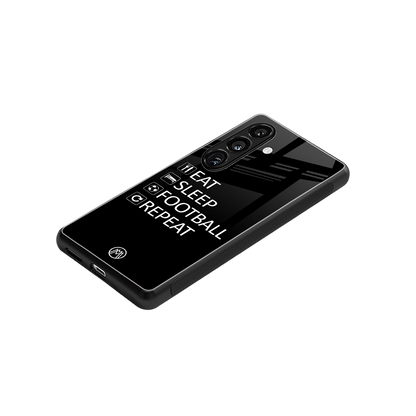 football loop back phone cover | glass case for samsung galaxy s24 plus