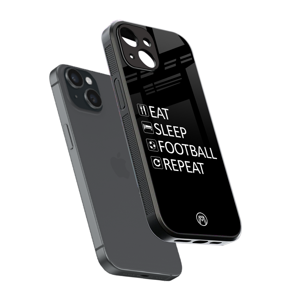 football loop back phone cover | glass case for iphone 15