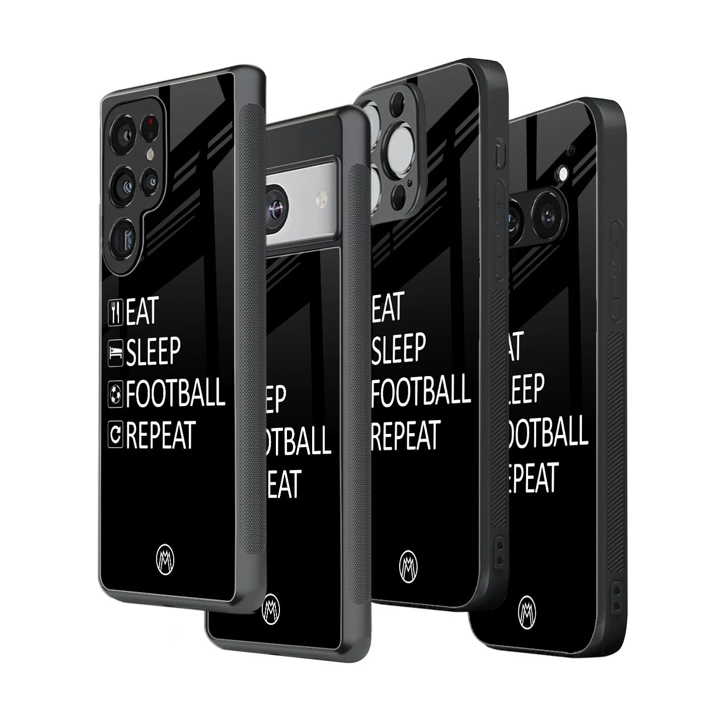 Stylish Glass Back Case for All Smartphones – iPhone, Samsung, OnePlus, Pixel, Redmi, Oppo, Vivo, Motorola