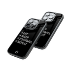 Protective Glass Back Phone Case Compatible with iPhone, Samsung, OnePlus, Pixel & More