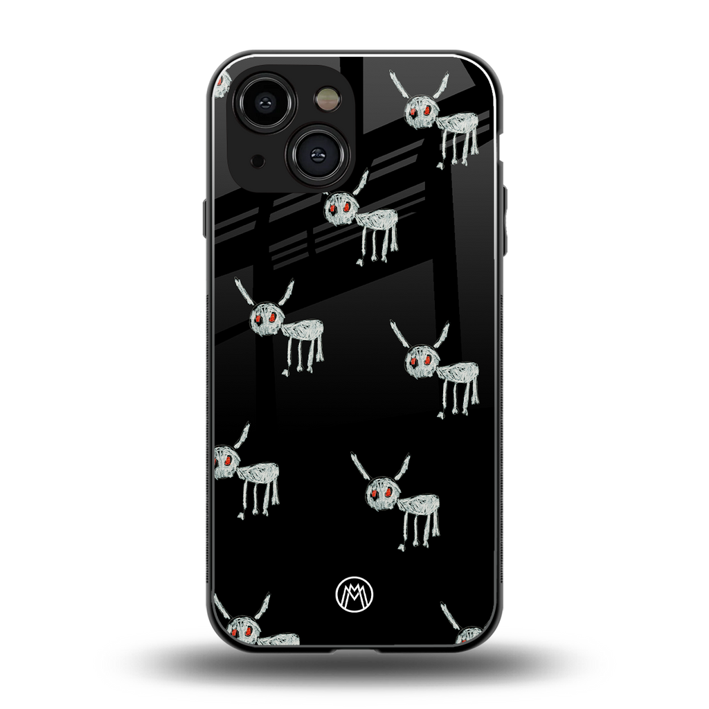 for all the dogs back phone cover | glass case for iphone 13 mini