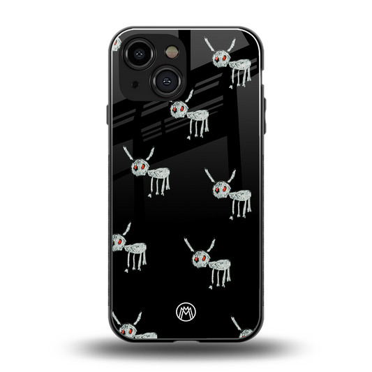 for all the dogs back phone cover | glass case for iphone 13 mini
