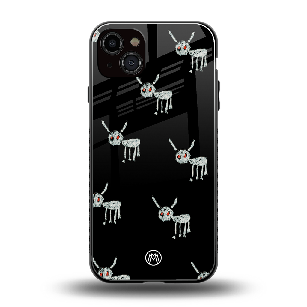 for all the dogs back phone cover | glass case for iphone 14 plus