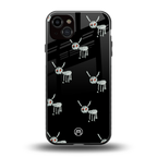for all the dogs back phone cover | glass case for iphone 14 plus